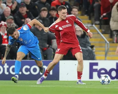 ‘The artist with a tough side’: Florian Wirtz has a competitive edge, claims Liverpool’s manager